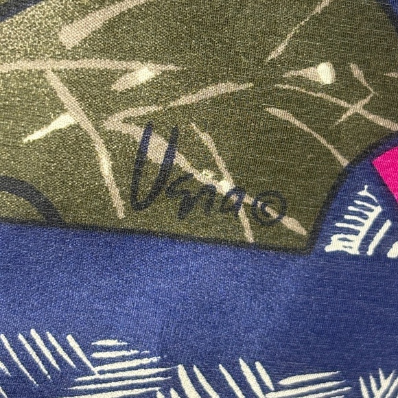 100% Silk Scarf UQIA Lightweight Elegant Breathable Luxe Luxury Fall Botanical - Picture 5 of 6